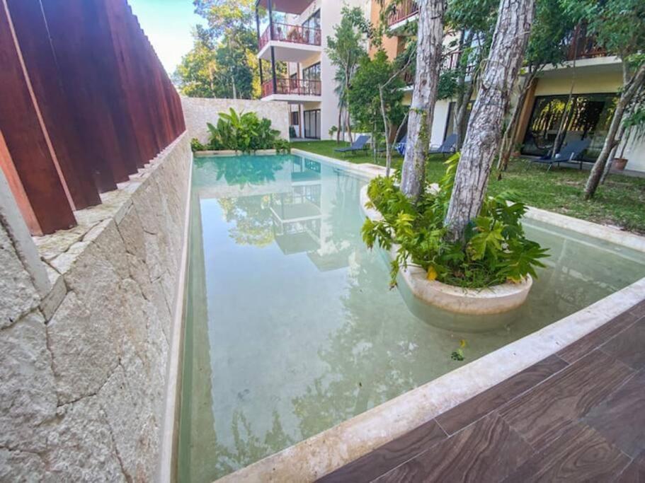 טולום Suit Next To The Common Top Roof Exclusive Building Kingsize Bed 2 Super Pools, Gym, Grill מראה חיצוני תמונה