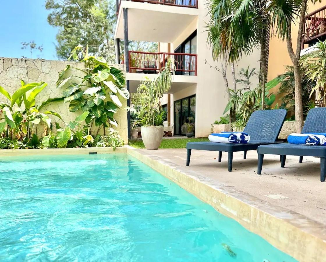 טולום Suit Next To The Common Top Roof Exclusive Building Kingsize Bed 2 Super Pools, Gym, Grill מראה חיצוני תמונה