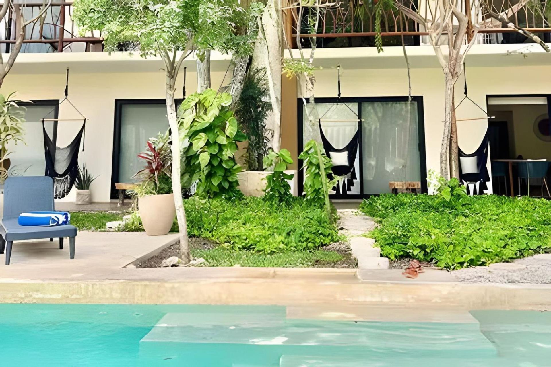 טולום Suit Next To The Common Top Roof Exclusive Building Kingsize Bed 2 Super Pools, Gym, Grill מראה חיצוני תמונה